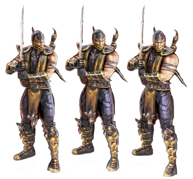 Mortal Kombat Scorpion standee